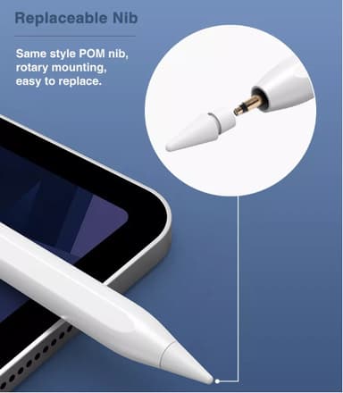 Stylus pen til iPad Hvid