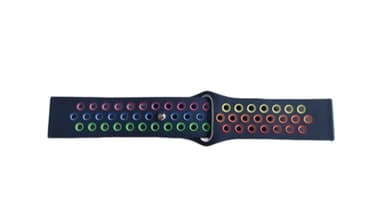 Urrem silikone Blå 20 mm