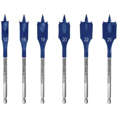 Bosch Accessories 2608900333 Træ-fræsebor-sæt 6 stk