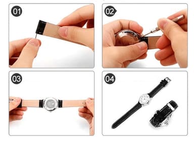 Udskiftning af urrem til Panerai Luminor Sølv 24 mm