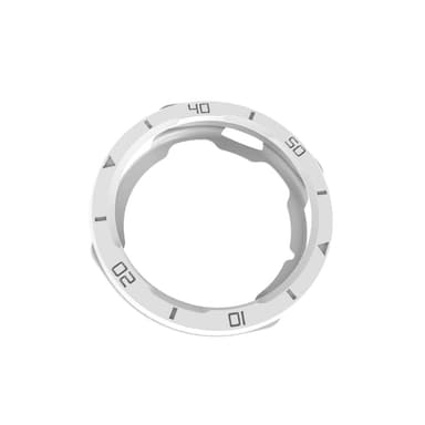 Etui og skærmbeskytter til Samsung Galaxy Watch 4/5 40 mm Hvid
