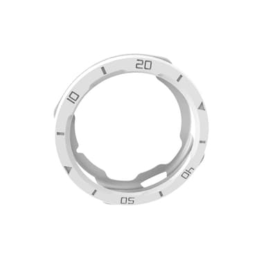 Etui og skærmbeskytter til Samsung Galaxy Watch 4/5 40 mm Hvid