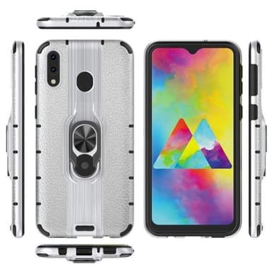 Cover med Magnetbeslag og Støttering til Samsung Galaxy M20