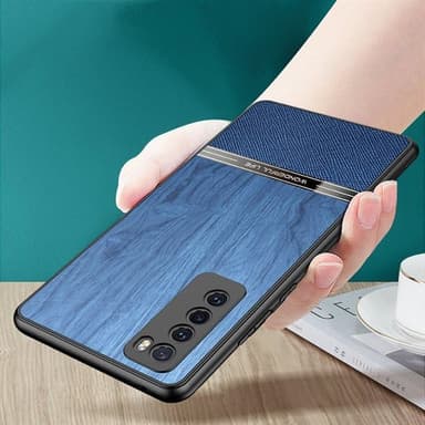 Stødsikkert mobilcover med træmotiv til Huawei nova 8 5G