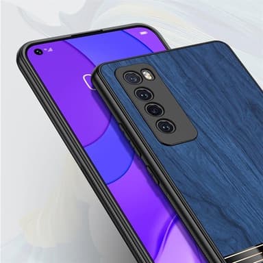 Stødsikkert mobilcover med træmotiv til Huawei nova 8 5G