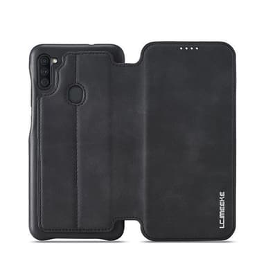 Flipcover med kortholder til Samsung Galaxy A11 Sort