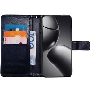 Wallet cover 3-kort Xiaomi 14T Pro - Mørkeblå