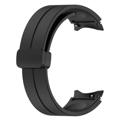 Silikone urrem 20 mm til Samsung Galaxy Watch 5/4 Sort