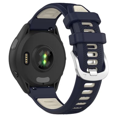 Urrem silikone Garmin Forerunner 265 / 265 Music Mørkeblå