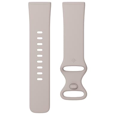 Versa 3/4, Sense/Sense 2 armbånd Lunar White L
