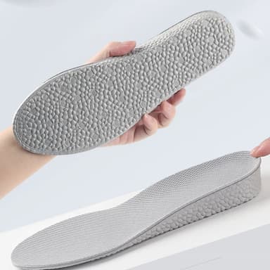 2,5 CM forhøjende indersål usynlig unisex forhøjede indlægspudepuder XXL