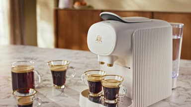 L'OR Barista Alessi kapselmaskine 4071587 (hvid)