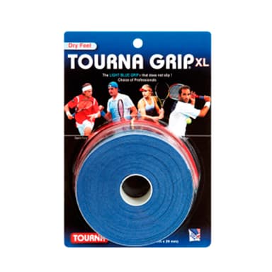 Tourna Dry Feel Grip XL 10-pak - Blå