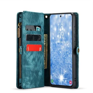 CaseMe mobilcover 008 8-kort Samsung Galaxy S24 FE - Blå