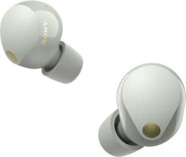 Sony WF-1000XM5 True Wireless in-ear høretelefoner (sølv)