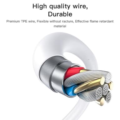 YESIDO Apple iWatch trådløs oplader Type-C-kabel Smart ur-opladningsstation