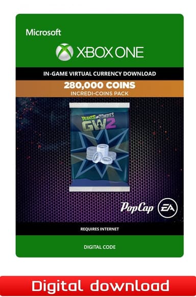 Plants vs Zombies Garden Warfare 2280000 Incredi-coins Pack - XOne