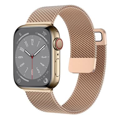 Milanese armbånd Apple Watch 8 (45mm) - Rose