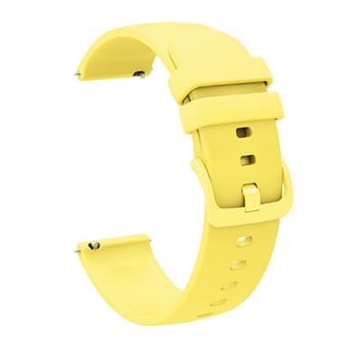 SKALO Silikonearmbånd til Huawei Watch 3/3 Pro - Gul
