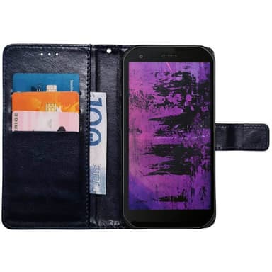 Wallet cover 3-kort CAT S62 Pro - Mørkeblå