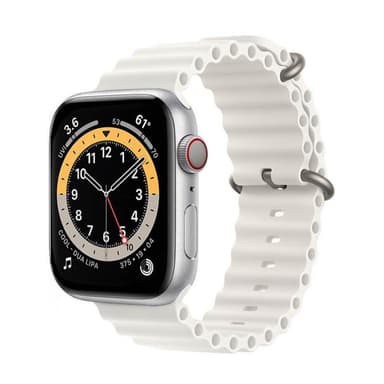 RIB Sport Armbånd Apple Watch 6 (40mm) - Beige