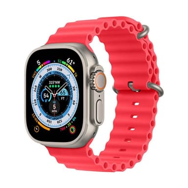 RIB Sport Armbånd Apple Watch Ultra (49mm) - Rød