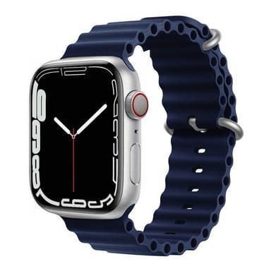 RIB Sport Armbånd Apple Watch 7 (45mm) - Mørkeblå
