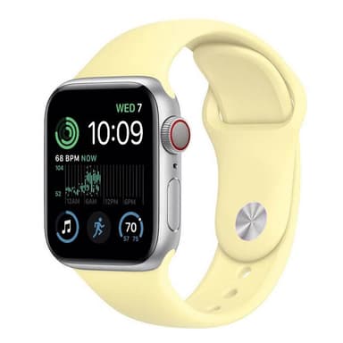 Sport Armbånd Apple Watch SE 2022 (44mm) - Light yellow