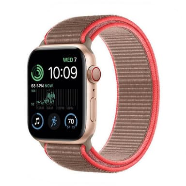 Nyon Armbånd Apple Watch SE 2022 (44mm) - Neon pink