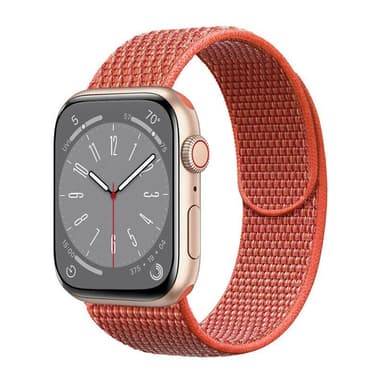 Nyon Armbånd Apple Watch 8 (45mm) - Nectarine