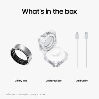 Samsung Galaxy Ring Smart Ring størrelse 9 (sølv)
