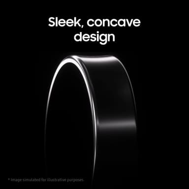 Samsung Galaxy Ring Smart Ring størrelse 9 (sølv)