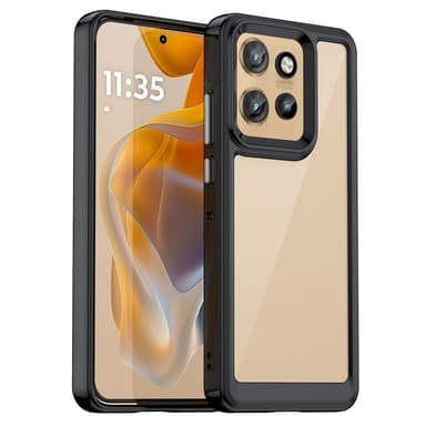 SKALO Motorola Edge 50 Neo 5G Farve Bumper Cover - Sort