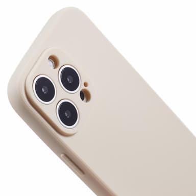 SKALO iPhone 16 Pro Ultratynd TPU-skal - Hvid