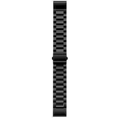 Rustfri stål urrem Garmin Fenix 5X - Sort
