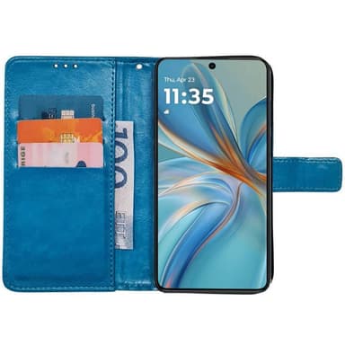 Wallet cover 3-kort Motorola Moto G75 5G - Lyseblå