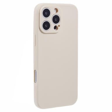 SKALO iPhone 16 Pro Ultratynd TPU-skal - Hvid