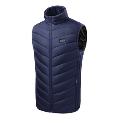 Opvarmet vest med 21 varmezoner 5XL