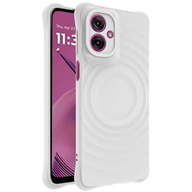 IMAK Motorola Moto G55 5G UC-6 Series Cover - Hvid