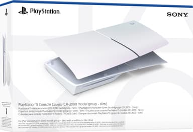 PS5 Slim Standard konsolcover (Perle)