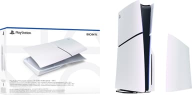 PS5 Slim Standard konsolcover (Perle)
