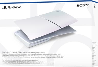 PS5 Slim Standard konsolcover (Perle)