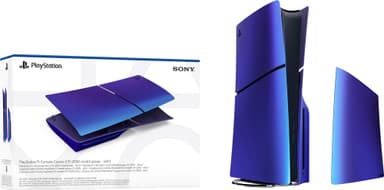 PS5 Slim Chroma konsolcover (Indigo)
