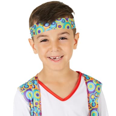 Hippie Boy børnekostume - 116 (5-6y)