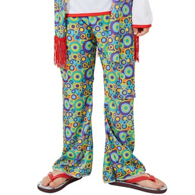 Hippie Boy børnekostume - 116 (5-6y)