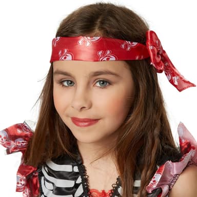 Piratprinsesse børnekostume - 104 (3-4y)