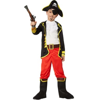 Piratprins børnekostume - 152 (11-12y)