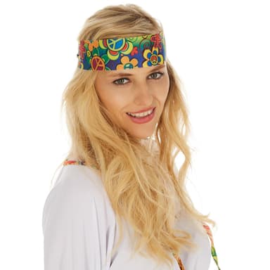 Hippie 70'er kostume - XL