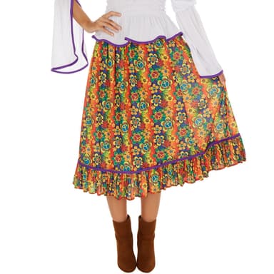 Hippie 70'er kostume - XL