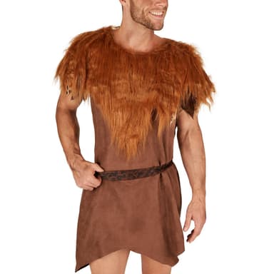 Stenalderjæger kostume - XXL